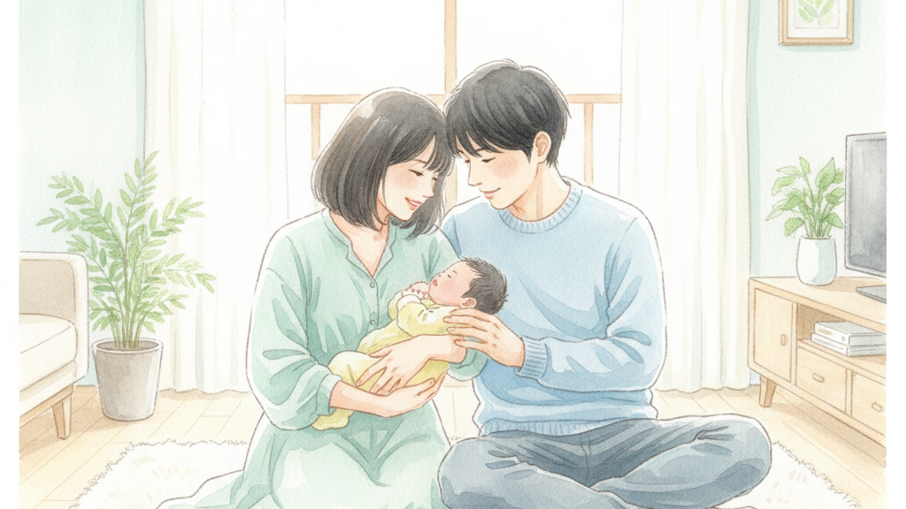 産後の夫婦の役割分担：決めない育児で寄り添う夫婦