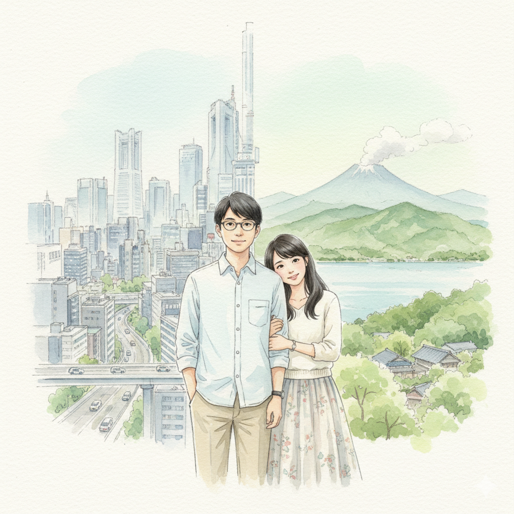 12歳差夫婦の出会いから移住までの物語と哲学