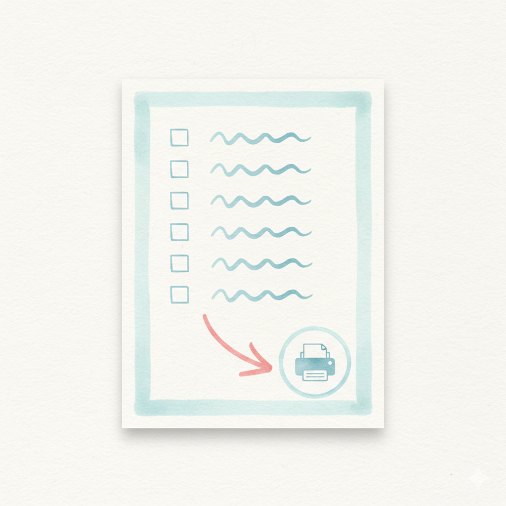 家づくり話し合いチェックシート無料ダウンロード